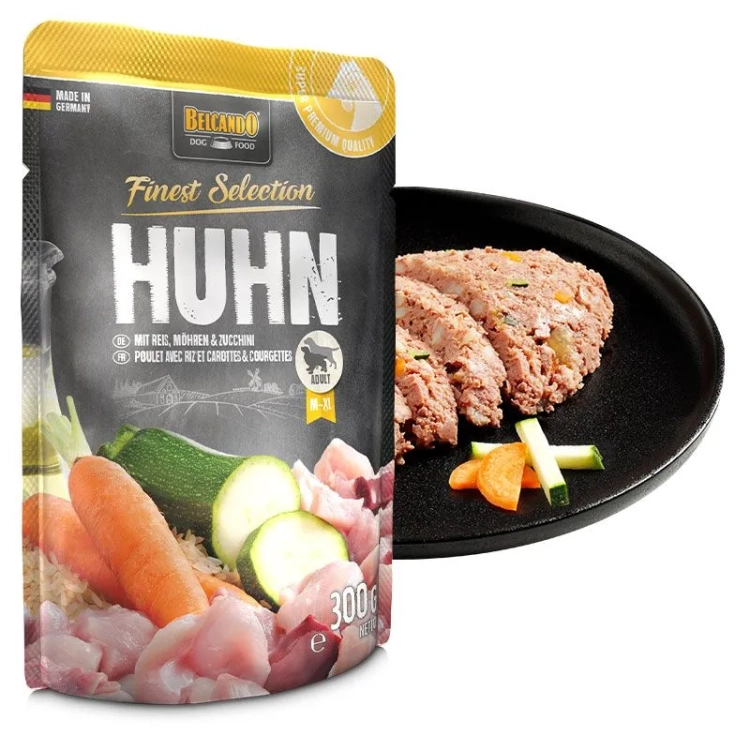 Belcando Saszetka Kurczak Z Marchewką, Cukinią I Ryżem 300g