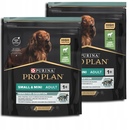 Proplan Small&Mini Adult Digest Lamb 700g+700g