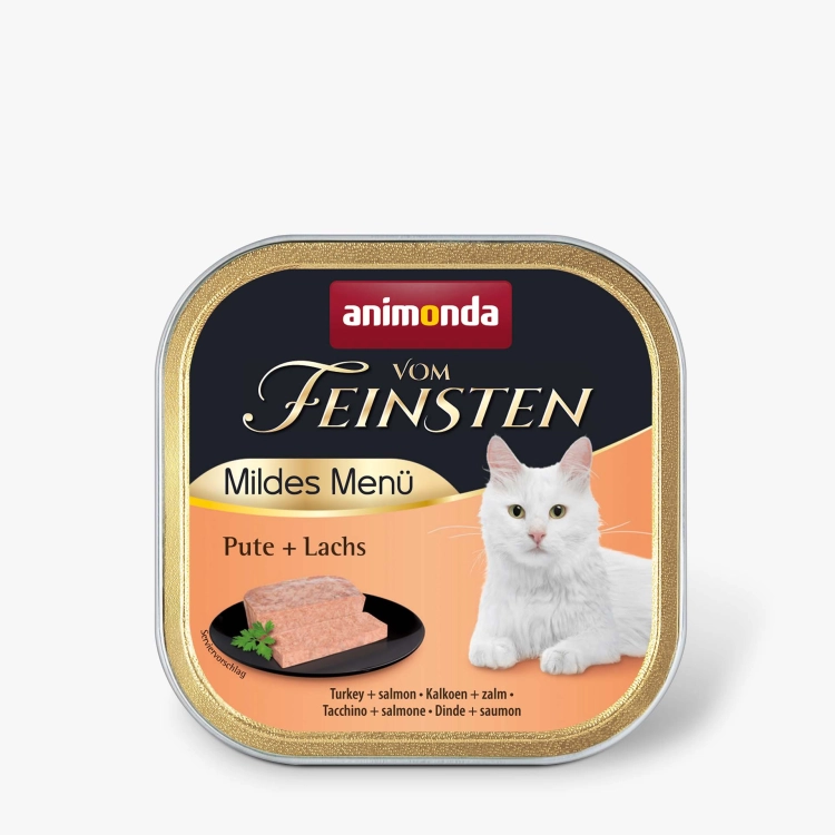Animonda Vom Feinsten Mildes Menu Indyk Z Łososiem 100g