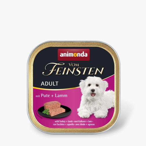 Karma Dla Psa Animonda Vom Feinsten Adult Indyk Z Jagnięciną 150g