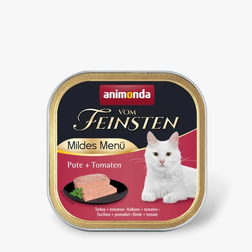 Karma Dla Kota Animonda Vom Feinsten Mildes Menu Indyk I Pomidory 100g
