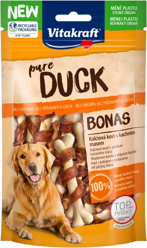 Vitakraft Przysmak Dla Psa Pure Bonas Kaczka 80g
