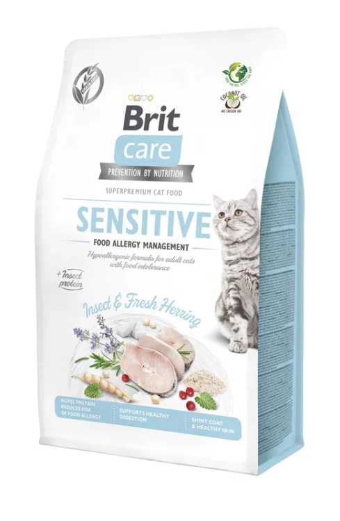 Brit Care Cat Sensitive Insect Herring 400g