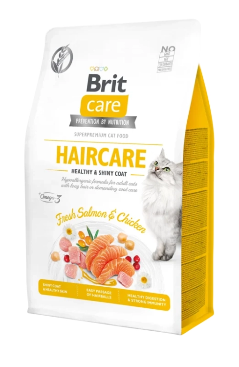 Brit Care Cat Haircare Healthy&Shiny Coat 400g