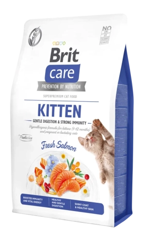 Brit Care Cat Kitten Gentle Digestion&Strong Immunity 400g