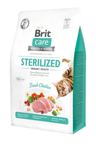 Brit Care Cat Sterilized Urinary Health Kurczak 2kg