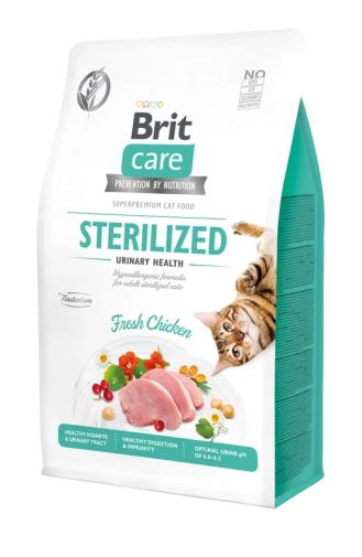 Brit Care Cat Sterilized Urinary Health Kurczak 2kg