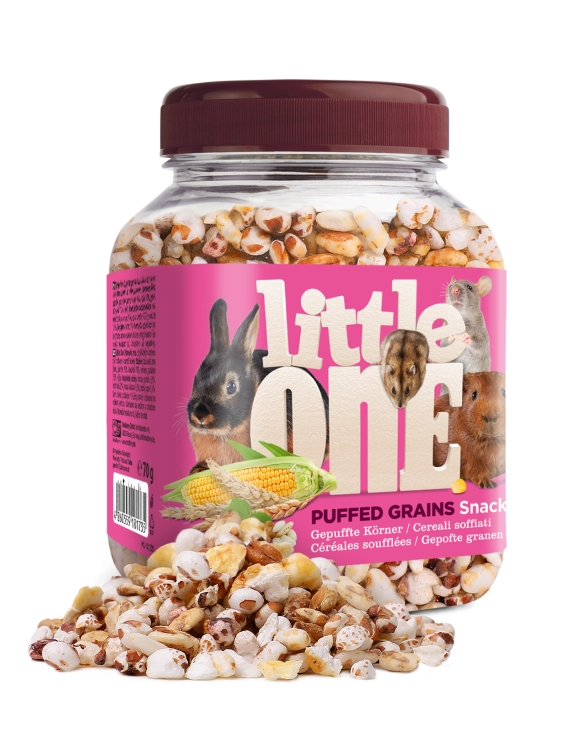 Little One Przekąska Dla Gryzoni Dmuchane Ziarna 100g