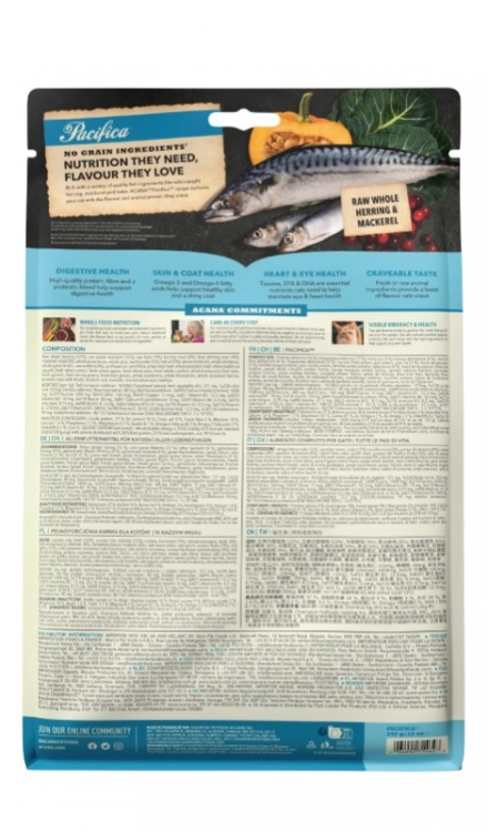 Karma Dla Kota Acana Cat & Kitten Regionals Pacifica 340g