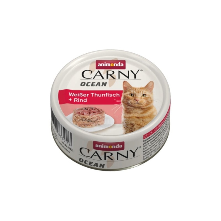 Animonda Carny Ocean Biały Tuńczyk Z Wołowiną 80g
