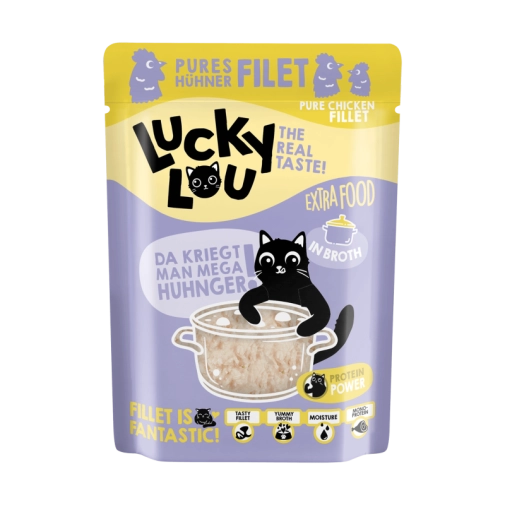 Lucky Lou Extrafood Kurczak w Bulionie 70g