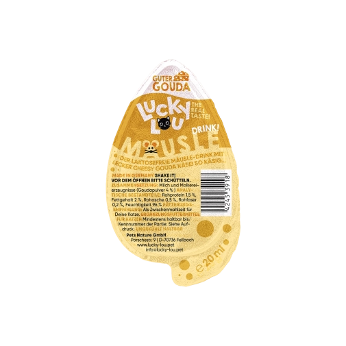 Lucky Lou Przysmak Dla Kota Mausle Drink Snack Gouda 20ml