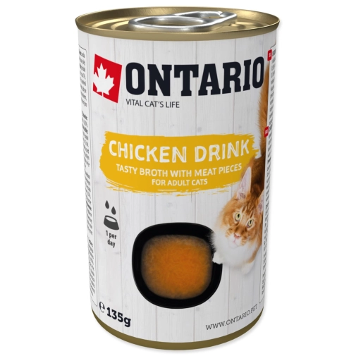 Ontario Chicken Drink Przysmak Dla Kota Z Kurczakiem 135g