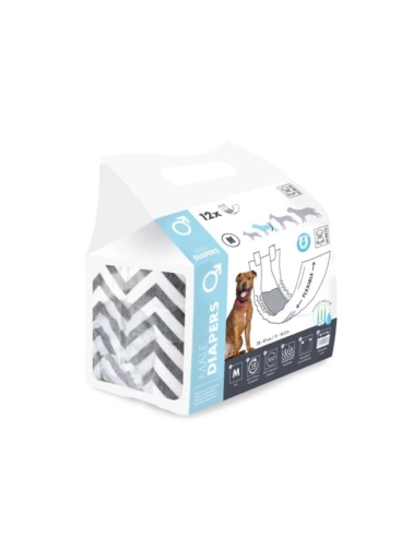 Diapers on Pieluchy Dla Niego "M" Op.12szt