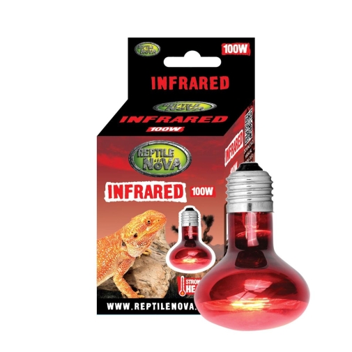 Reptile Nova Żarówka UVA do terrarium Infrared 100W