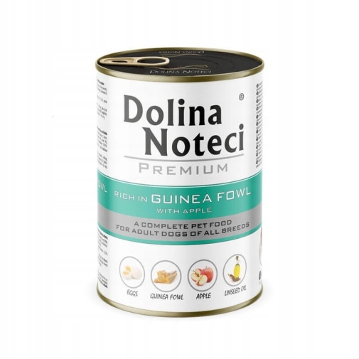 Mokra-karma-dla-psa-Dolina-Noteci-Premium-perliczka-z-jablkiem-400g
