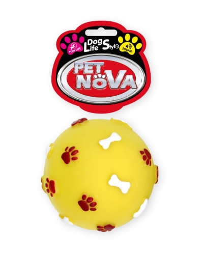 Pet-Nova Zabawka Dla Psa Vinylowa Piłka "M" 7,5cm