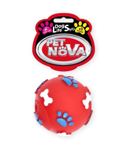 Pet-Nova Zabawka Dla Psa Vinylowa Piłka "S" 6cm