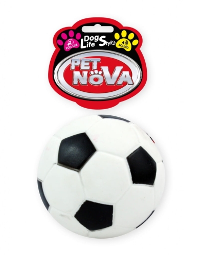 Pet-Nova Zabawka Dla Psa Vinylowa Soccer Ball "L" 10,50cm