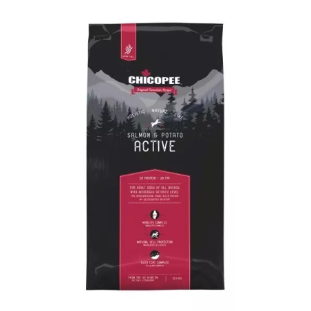 Chicopee Holistic Adult Active Łosoś z Ziemniakami 500g