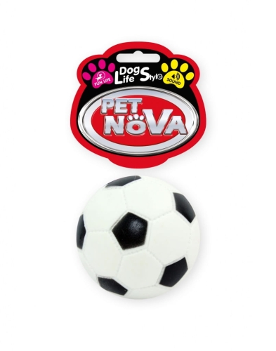 Pet-Nova Zabawka Dla Psa Vinylowa Soccer Ball "M" 7cm