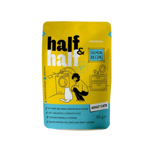 Half&half Kawałki Łososia w Galaretce saszetka 100g