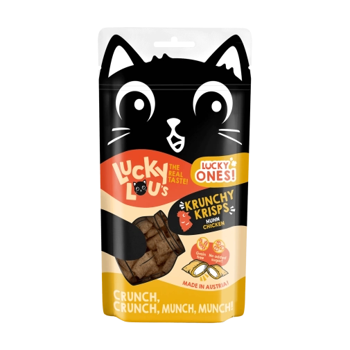 Lucky Lou Przysmak Dla Kota Ones Krunchy Krisps Kurczak 60g