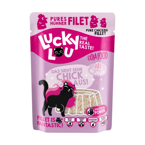 Lucky Lou Extrafood Kurczak w Galarecie Saszetka 70g