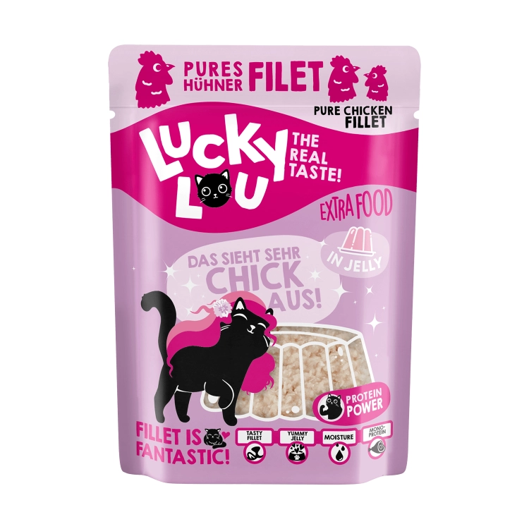 Lucky Lou Extrafood Kurczak w Galarecie Saszetka 70g