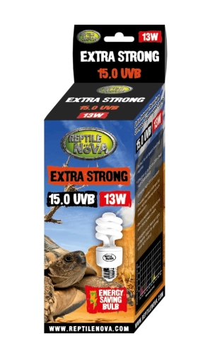 Reptile Nova Żarówka UVB do terrarium ExtraStrong 15.0 / 13W