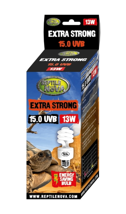 Reptile Nova Żarówka UVB do terrarium ExtraStrong 15.0 / 13W