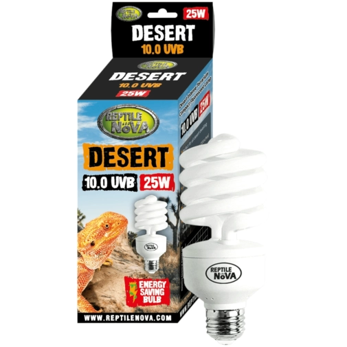 Reptile Nova Żarówka UVB do terrarium Desert 10.0 / 25W