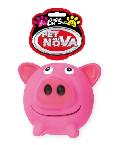 Pet-Nova Zabawka Dla Psa Vinylowa Świnka Kulka 10cm