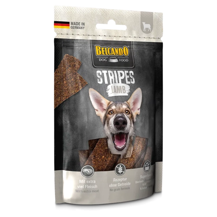 Belcando Przysmak dla Psa Stripes z Jagnięciną 70g