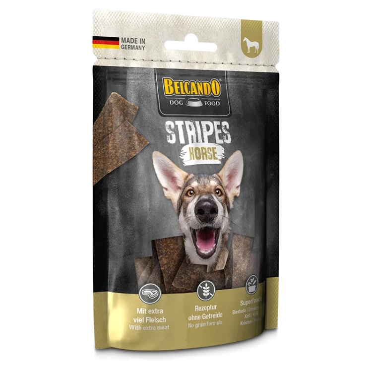 Belcando Przysmak dla Psa Stripes z Koniną 70g