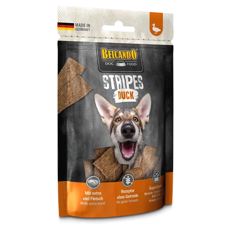 Belcando Przysmak dla Psa Stripes z Kaczką 70g
