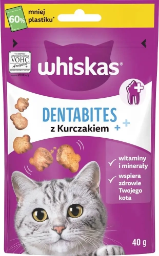 Whiskas Przysmak Dentabites 40g