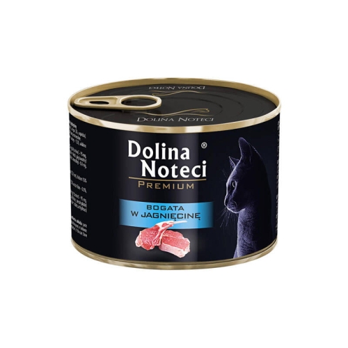 Dolina Noteci Premium Dla Kota 185g Jagnięcina