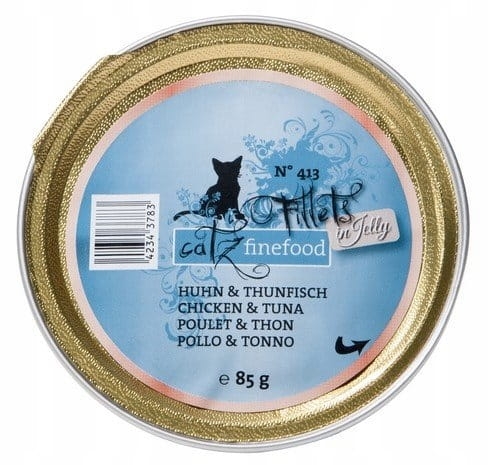 Catz Finefood Filety N.413 Kurczak&Tuńczyk tacka 85g