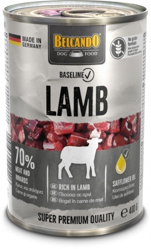 Belcando BaseLine Jagnięcina konserwa 400g