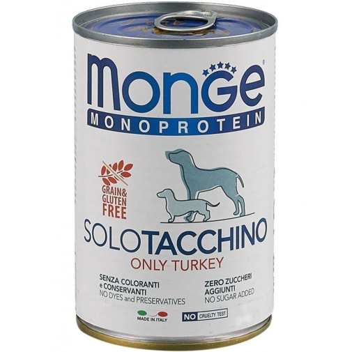 Monge Solo Monoprotein Indyk konserwa 400g