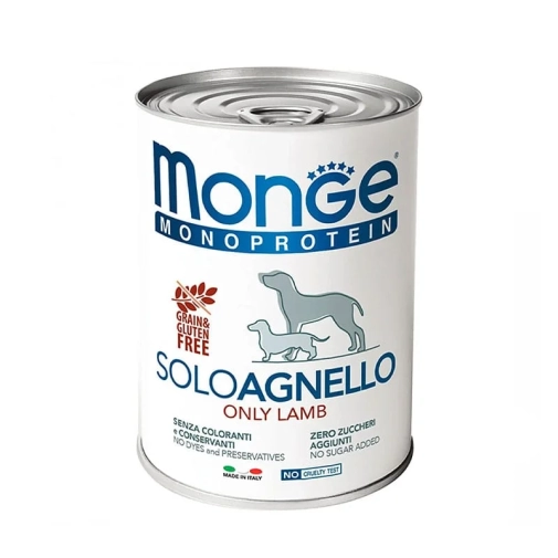 Monge Solo Monoprotein Jagnięcina konserwa 400g