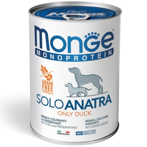 Monge Solo Monoprotein Kaczka konserwa 400g