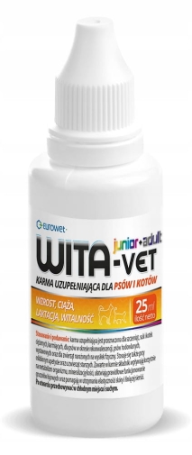 Eurowet Wita-Vet Prawidłowy Rozwój i Zdrowie Adult&Junior 25ml