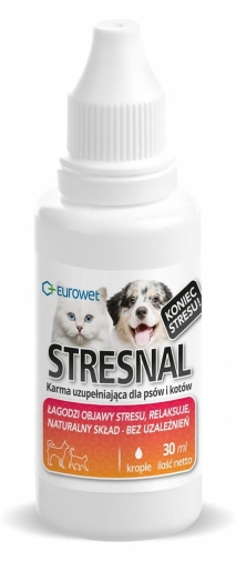 Eurowet Stresnal 30ml Łagodzący Objawy Stresu