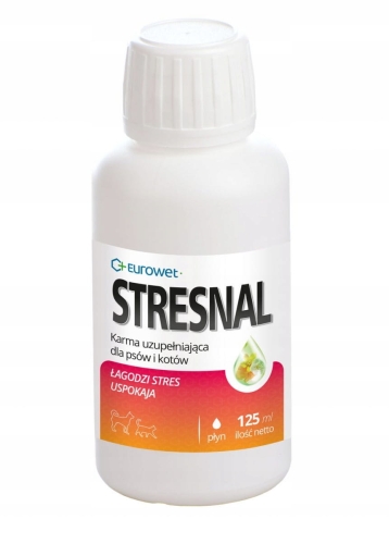 Eurowet Stresnal 125ml Łagodzący Objawy Stresu