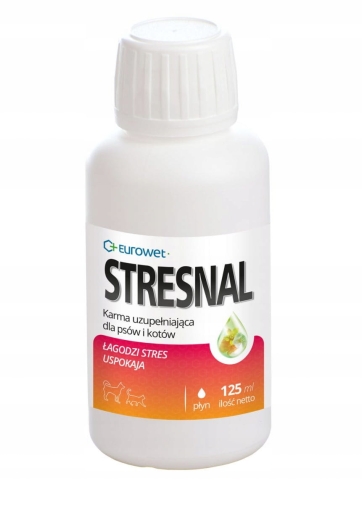 Eurowet Stresnal 125ml Łagodzący Objawy Stresu