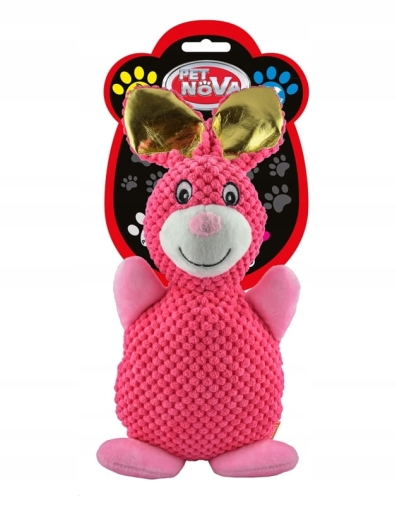 Pet-Nova Zabawka Pluszowa dla Psa Króliczek Różowy 35cm