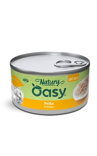 Oasy Natury Soft Jelly Kurczak Dla Kota Puszka 85g