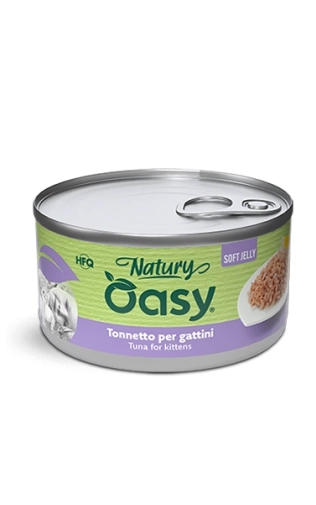 Oasy Natury Soft Jelly Kitten Tuńczyk Dla Kota Puszka 85g